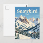Snowbird, Utah, VS Briefkaart (Voorkant / Achterkant)