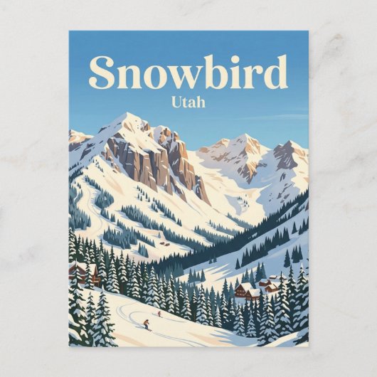 Snowbird, Utah, VS Briefkaart (Voorkant)