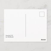 Snowbird - zomer briefkaart (Achterkant)