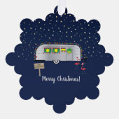 Snowbird's Kerstmis Ornament Kaart (Voorkant)