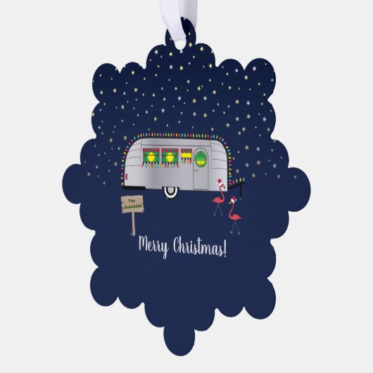 Snowbird's Kerstmis Ornament Kaart (Links)