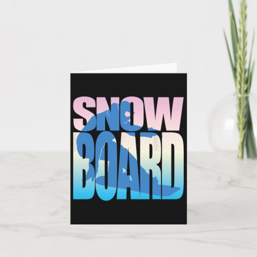 Snowboard3 Kaart (Voorkant)