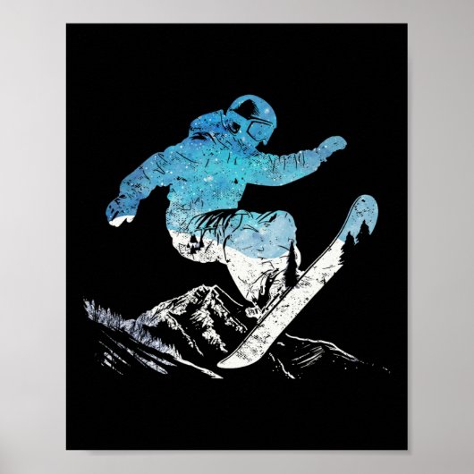Snowboard 10 poster (Voorkant)