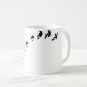 Snowboard 360 koffiemok (Voorkant rechts)