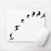 Snowboard 360 muismat (Met muis)