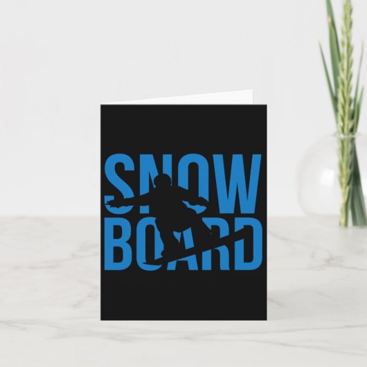 Snowboard 8 kaart (Voorkant)