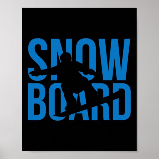 Snowboard 8 poster (Voorkant)