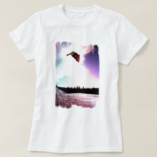 Snowboard Air Dames uitgerust met T-shirt (Design voorkant)