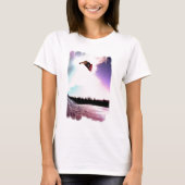 Snowboard Air Dames uitgerust met T-shirt (Voorkant)