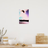 Snowboard Air Poster (Keuken)