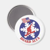 Snowboard Alta Magneet (Voorkant / Achterkant)