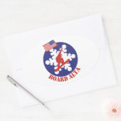 Snowboard Alta Ovale Sticker (Envelop)