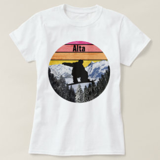 Snowboard Alta Ski Sport Field Berghellingen T-shirt