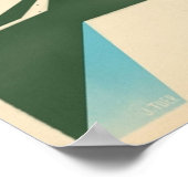 Snowboard Booter Whistler BC Travel Poster (Hoek)