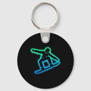 Snowboard Boys Kinder Mannen Sleutelhanger