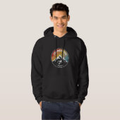 Snowboard Chamrousse Frankrijk Hoodie (Voorkant volledig)