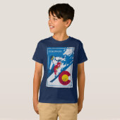 Snowboard Colorado T-shirt (Voorkant volledig)