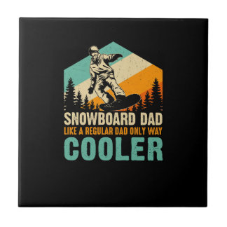 snowboard_dad_like_a_regular_dad_only_way_cooler tegeltje