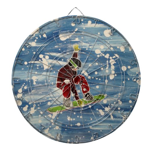 Snowboard-dartbord Dartbord (Voorkant)