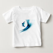 Snowboard Design Baby T-Shirt (Voorkant)