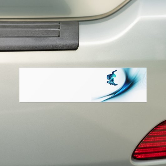 Snowboard Design Bumperstickers (Op auto)
