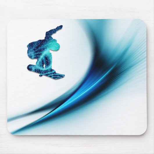 Snowboard Design Muismat (Voorkant)