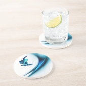 Snowboard Design Onderzetter (Zijkant)