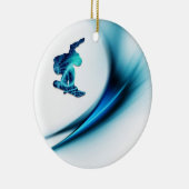 Snowboard Design Ornament (Rechts)