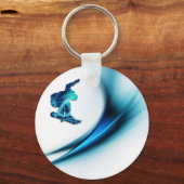 Snowboard Design Sleutelhanger (Voorkant)
