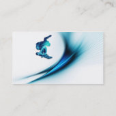 Snowboard Design Visitekaartje (Achterkant)