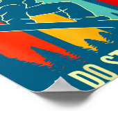 Snowboard Don't Follow Me I Do Stud Things Winter Poster (Hoek)