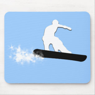 snowboard. eenvoudig. muismat