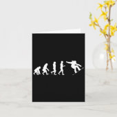 Snowboard Evolution - Schaatsen liefhebbers Snowbo Kaart (Gele Bloem)