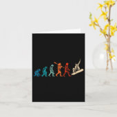 Snowboard Evolution Snowboarder Winter Snowboardin Kaart (Gele Bloem)