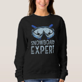Snowboard Expert Winter Snowboarding Snowboarder S Trui (Voorkant)