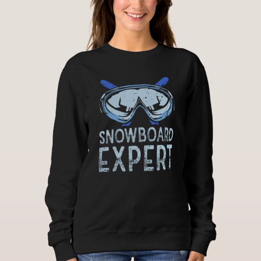 Snowboard Expert Winter Snowboarding Snowboarder S Trui (Voorkant)