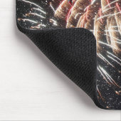 Snowboard Fireworks Mousepad Muismat (Hoek)