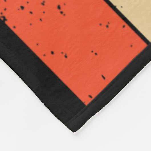 snowboard fleece deken (Hoek)