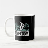 Snowboard  Freedom Koffiemok (Links)