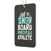 Snowboard Freestyle Athlete Luchtverfrisser (Links)