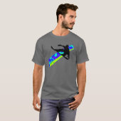 Snowboard Go Boom T-shirt (Voorkant volledig)