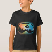 Snowboard Goggles Mountain Snowboarding Re T-shirt (Voorkant)