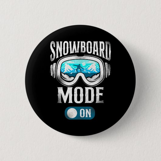 Snowboard  Goggles Ronde Button 5,7 Cm (Voorkant)