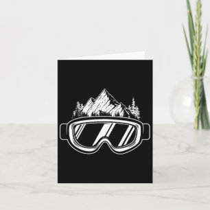 Snowboard Goggles - Wintersport Wedstrijd Snowb Kaart