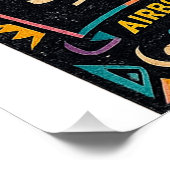 “Snowboard Halfpipe – Airborne Since Day One Perfect Poster (Hoek)