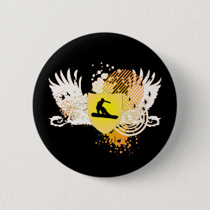 Snowboard. Hi-Fi. V2. Ronde Button 5,7 Cm