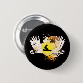 Snowboard. Hi-Fi. V2. Ronde Button 5,7 Cm (Voorkant /achterkant)