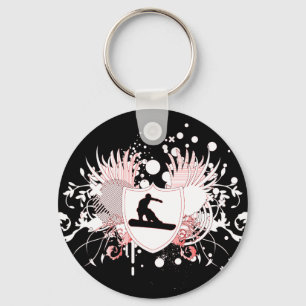 Snowboard. hi-fi. v.3 sleutelhanger