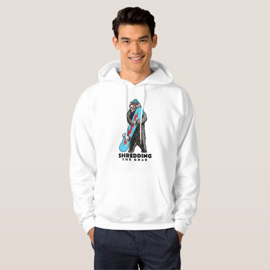 Snowboard Hoodie (Voorkant volledig)