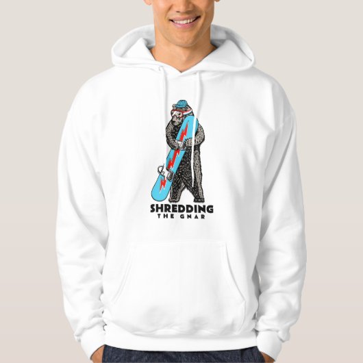 Snowboard Hoodie (Voorkant)